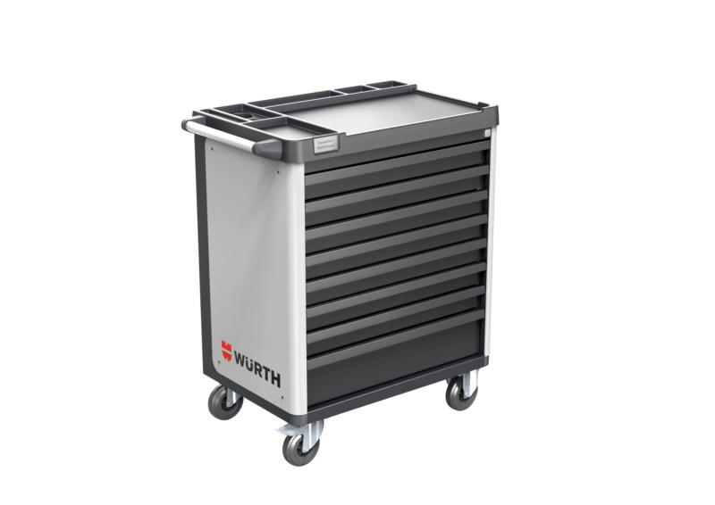 System-Werkstattwagen BASIC 8.8 WRKSTWG-BASIC-8.8-8SL-RAL7047