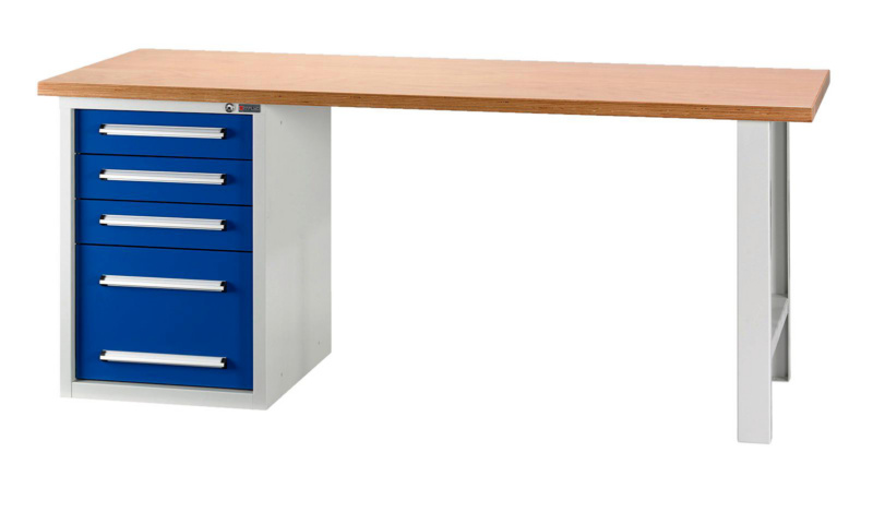 Werkbank BASIC WUS 1 WRKBANK-STA-BASIC-WUS1/4-FIX-1500MM