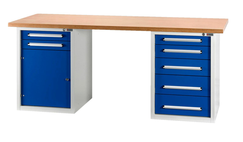 Werkbank BASIC WUS 2 WRKBANK-STA-BASIC-WUS2/T7-FIX-2000MM