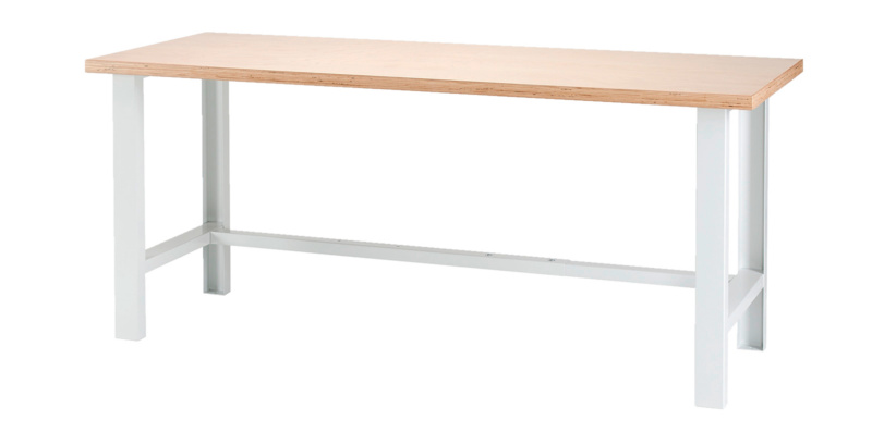 Werktisch BASIC, fix WRKBANK-STA-(BASIC-WT-FIX)-R7035-1500MM