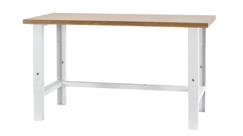Werktisch BASIC, höhenverstellbar WRKBANK-STA-(BASIC-WT)-HVERST-1500MM