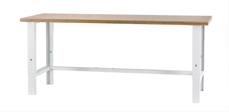 Werktisch BASIC, höhenverstellbar WRKBANK-STA-(BASIC-WT)-HVERST-2000MM