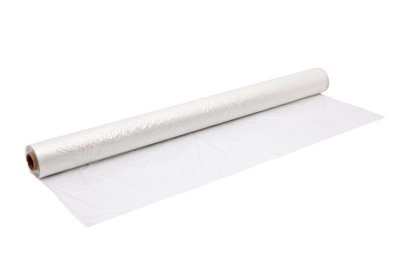 Abdeckfolie 100 m² auf der Rolle in LDPE-Qualität