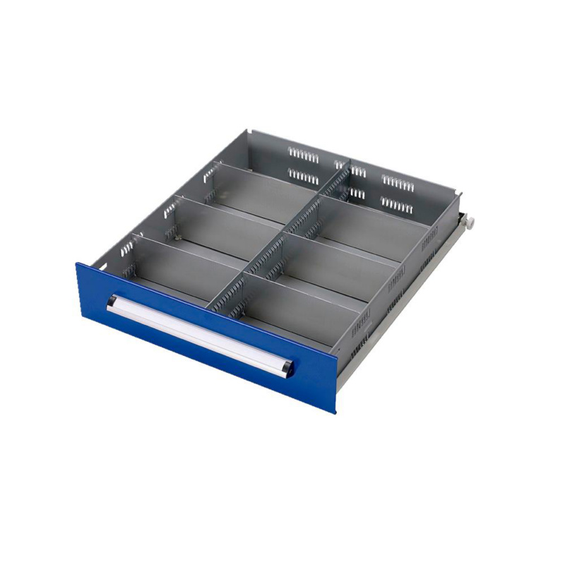 Schubladen-Einteilungsset US/USK, 8-fach EINTLNGSET-F.SL-US/USK-BAS-KH1000-8FACH