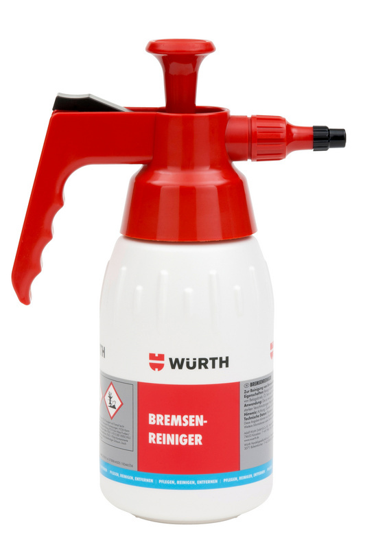 Produktspezifische Pumpsprühflasche unbefüllt PUMPSPRFLASH-KST-BREMSREINIG-1LTR
