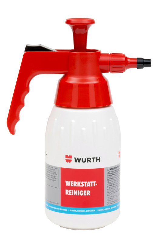 Pumpsprühflasche bedruckt, unbefüllt PUMPSPRFLASH-WERKSTATTREINIGER-LEER-1LTR