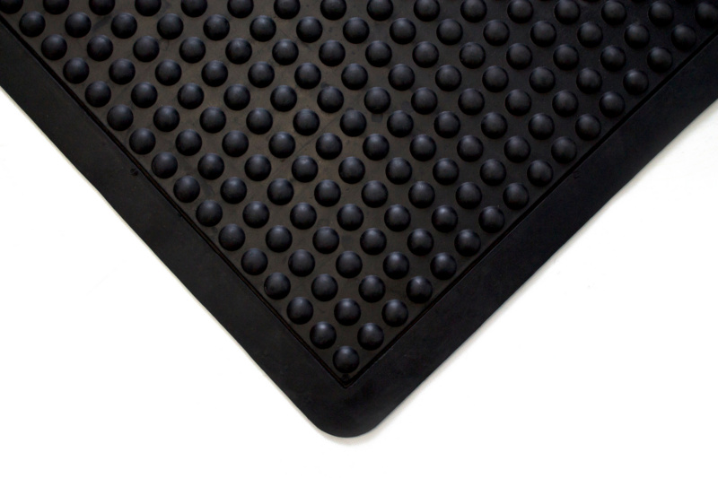 Anti-Ermüdungsmatte mit Noppen BODMAT-NOP-SCHWARZ-NITRIL-90X120CM