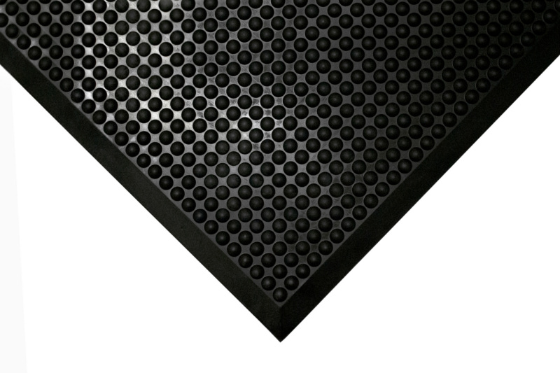 Anti-Ermüdungsmatte mit Noppen Premium BODMAT-NOP-PREMIUM-PU-SCHWARZ-60X90CM