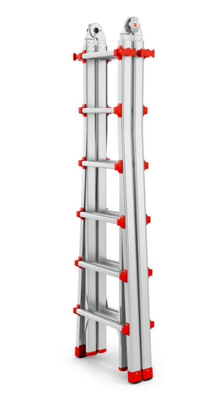 Alu-Profi-Teleskopleiter TSKOPLEI-PROFI-ALU-4X6SPRO
