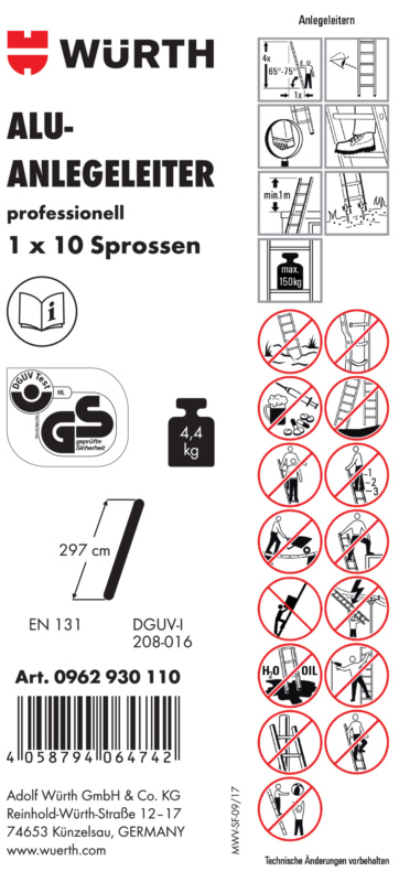 Artikel-Aufkleber ETIK-(F.LEI-0962930110)-PVC