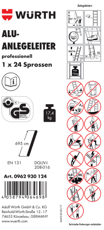 Artikel-Aufkleber ETIK-(F.LEI-0962930124)-PVC