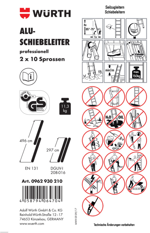 Artikel-Aufkleber ETIK-(F.LEI-0962930210)-PVC