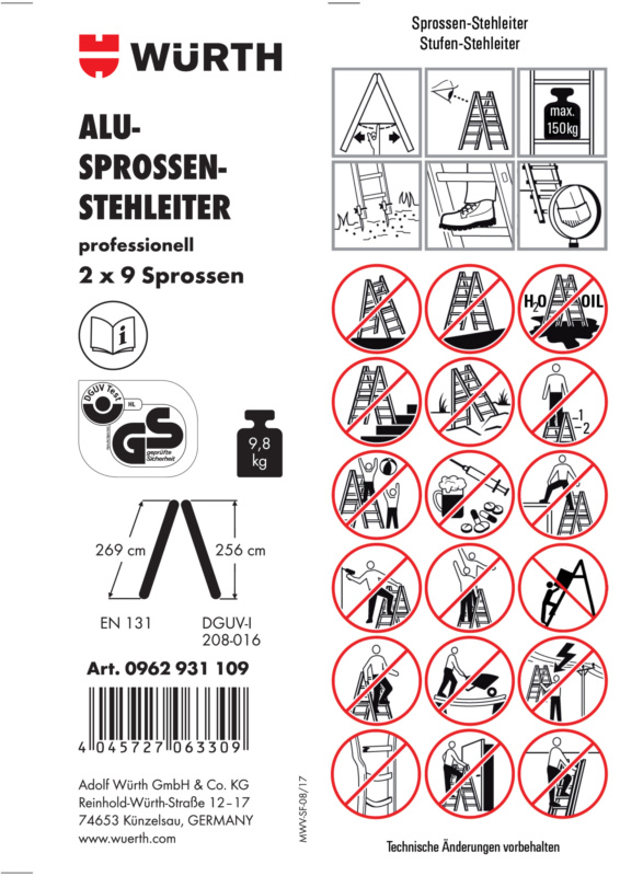 Artikel-Aufkleber ETIK-(F.LEI-0962931109)-PVC