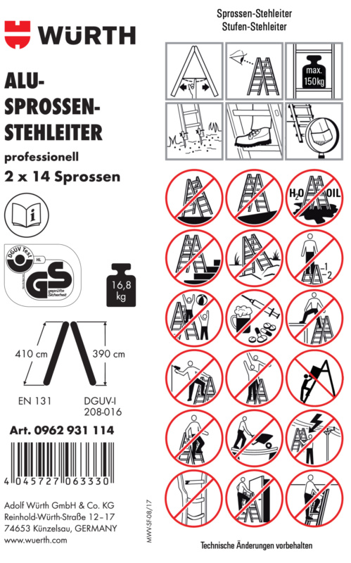 Artikel-Aufkleber ETIK-(F.STEHLEI-0962931114)-PVC