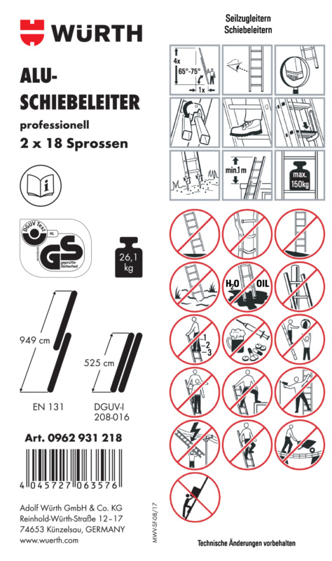 Artikel-Aufkleber ETIK-(F.SHIEBLEI-0962931218)-PVC