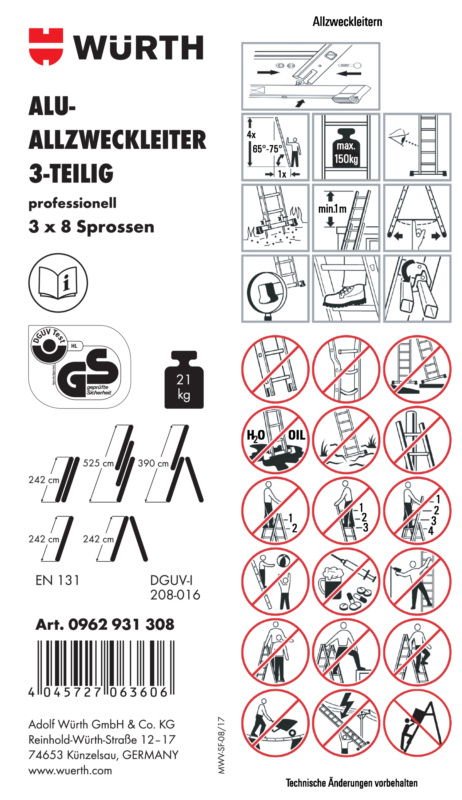 Artikel-Aufkleber ETIK-(F.ALLZWLEI-0962931308)-PVC