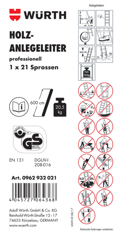 Artikel-Aufkleber ETIK-(F.ANLEGLEI-0962932021)-PVC