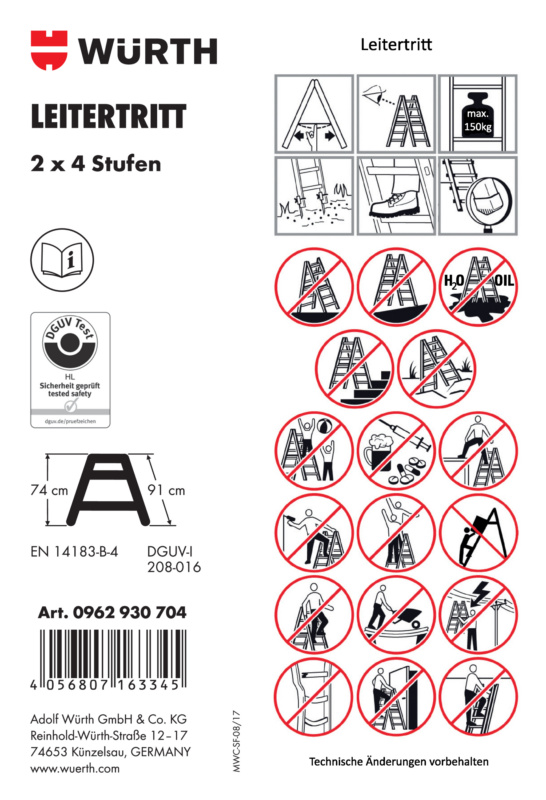 Artikel-Aufkleber ETIK-(F.STEHLEI-0962932104)-PVC