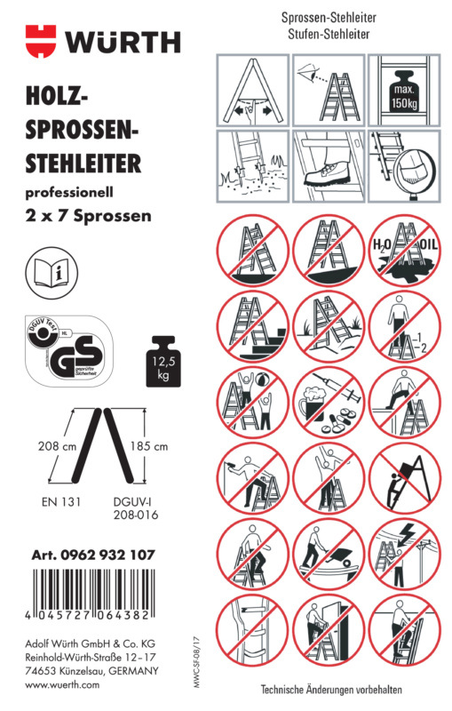 Artikel-Aufkleber ETIK-(F.STEHLEI-0962932107)-PVC