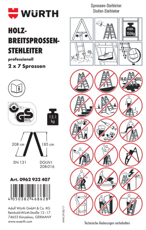 Artikel-Aufkleber ETIK-(F.STEHLEI-0962932407)-PVC