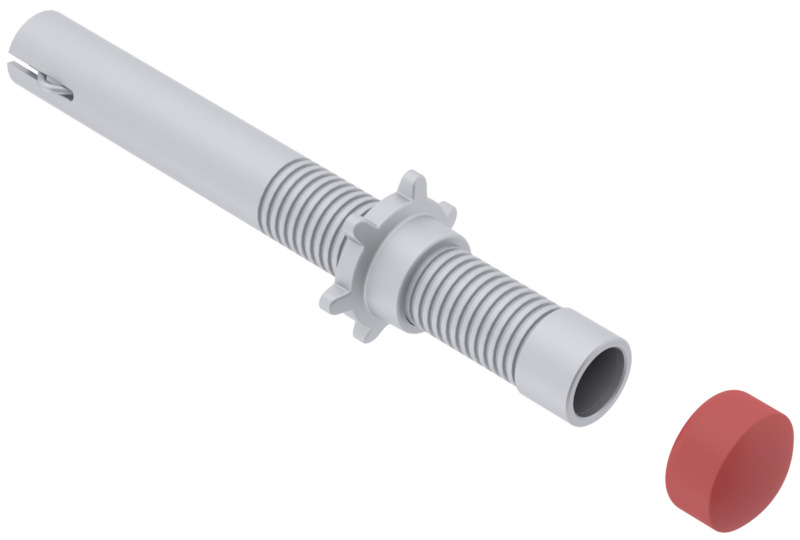 Spindel mit Kappe für Treppenkit / Treppenkit Plus