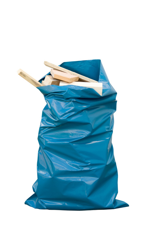 Müllsack ohne Zugband