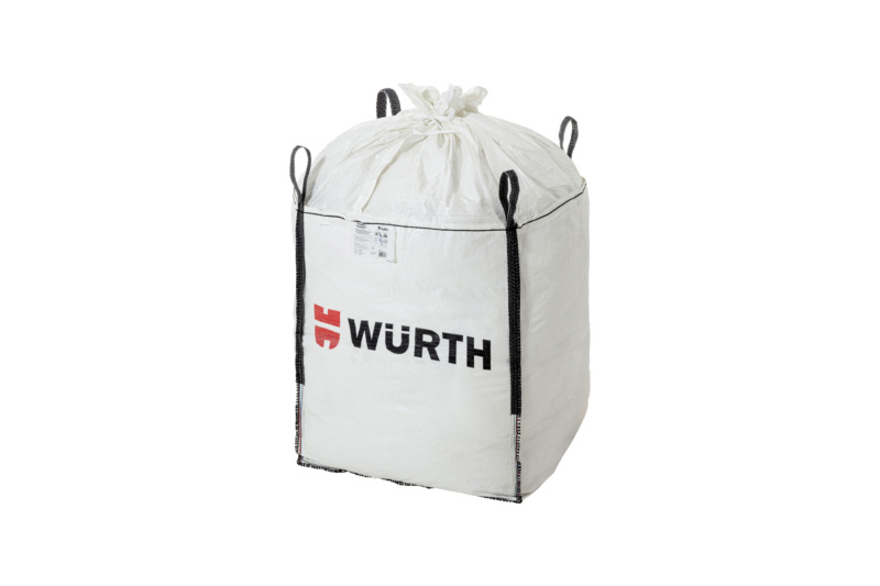 Big Bag Standard mit Schürze und Verschlussbändern