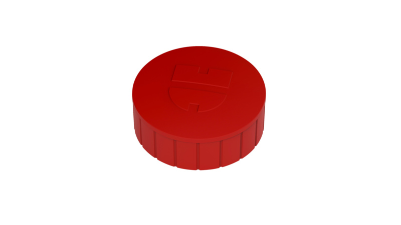 Haltemagnet HALTMAGN-F.WHTEBRD-RD-ROT-2,5KG-D38MM