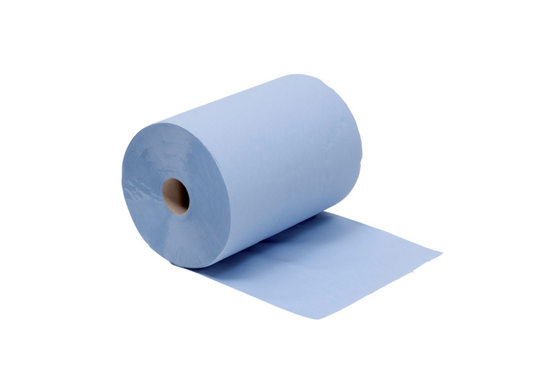 Putzpapier ECOLINE PUPAP-ROLLE-3LAGIG-38CM-500BL-ABRISS