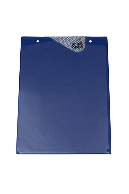 Auftragsschutztasche mit Klettverschluss AUFTRGSHTZTASH-DINA4-KLETT-BLAU