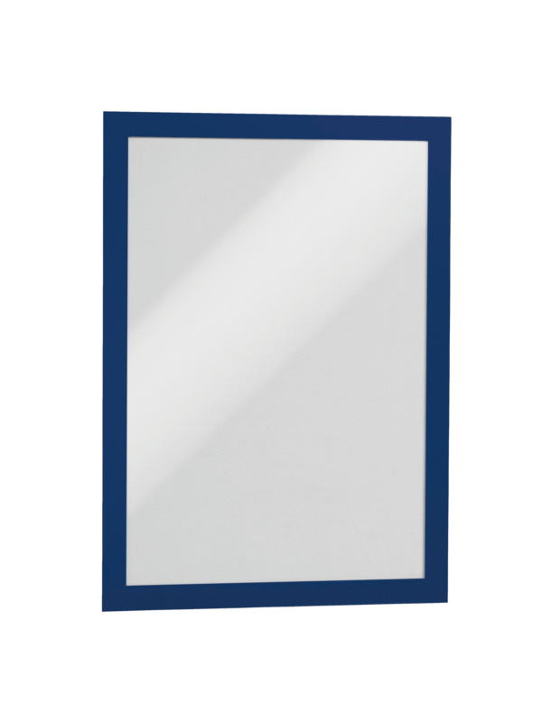 Info-Rahmen, selbstklebend DOKUHALT-SK-A4-DUNKELBLAU