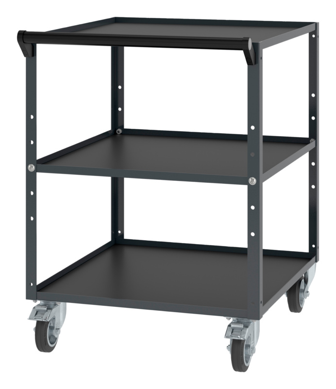 System-Schubladenschrank fahrbar 8.6 - 574x603 mm ABLG-WG-8.6-H750-RAL7035