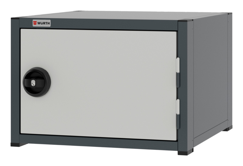 System-Flügeltürenschrank 8.6 - 574x603 mm FLGTRSHRNK-8.6-H405-RAL7035