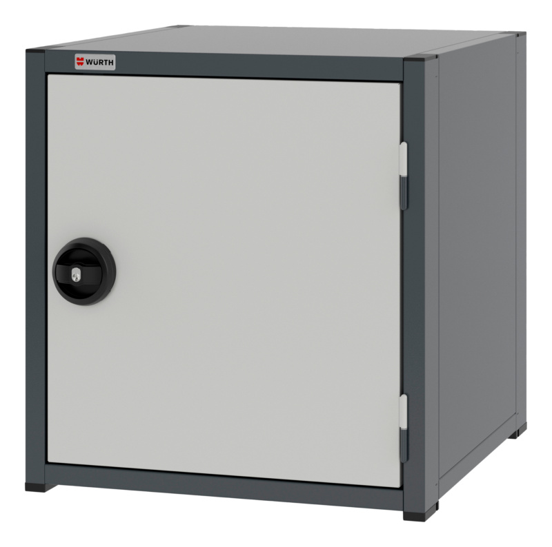 System-Flügeltürenschrank 8.6 - 574x603 mm FLGTRSHRNK-8.6-H615-1FACHBO-RAL7035
