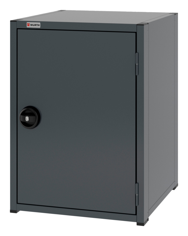 System-Flügeltürenschrank 8.6 - 574x603 mm FLGTRSHRNK-8.6-H795-1FACHBO-RAL7016