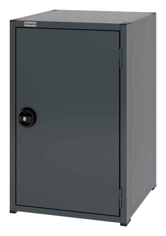 System-Flügeltürenschrank 8.6 - 574x603 mm FLGTRSHRNK-8.6-H915-2FACHBO-RAL7016