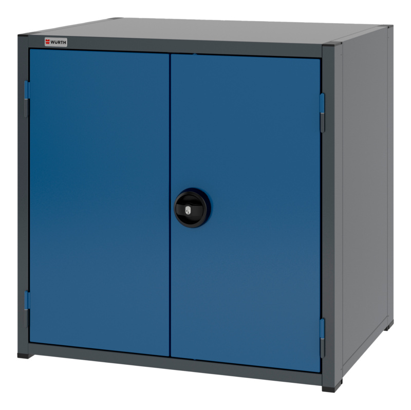 System-Flügeltürenschrank 12.6 - 805x603 mm FLGTRSHRNK-12.6-H795-1FACHBO-RAL5010