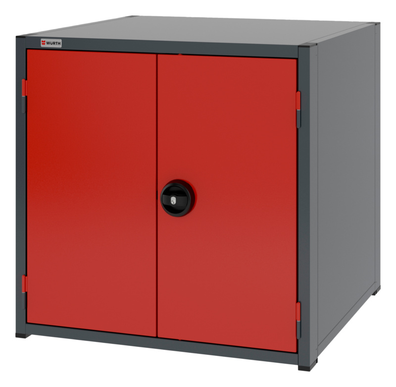 System-Flügeltürenschrank 12.8 - 805x770 mm FLGTRSHRNK-12.8-H795-1FACHBO-RAL3020