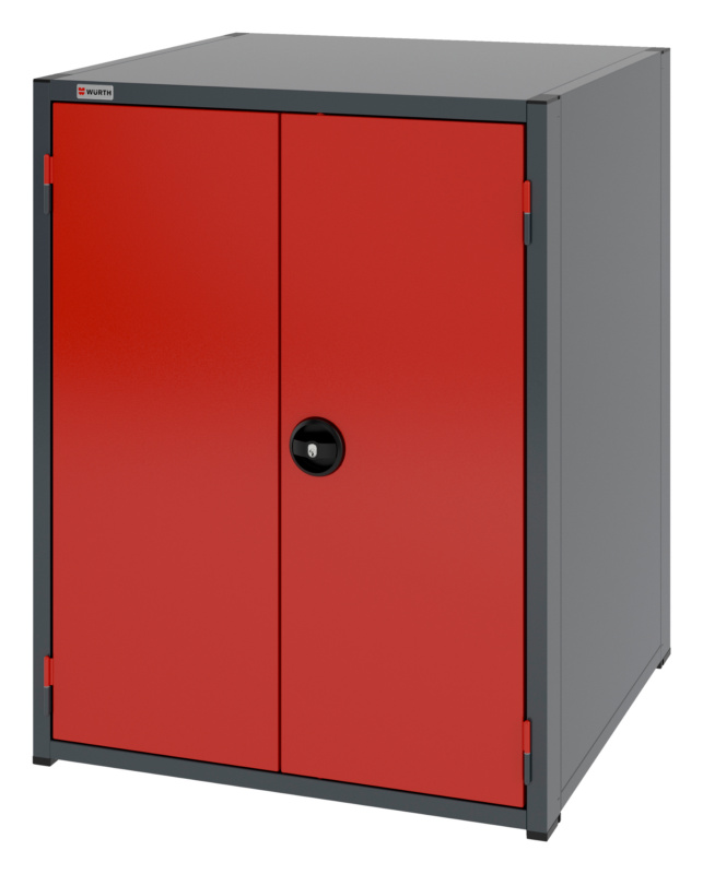 System-Flügeltürenschrank 12.8/805x770mm FLGTRSHRNK-12.8-H1035-2FACHBO-RAL3020
