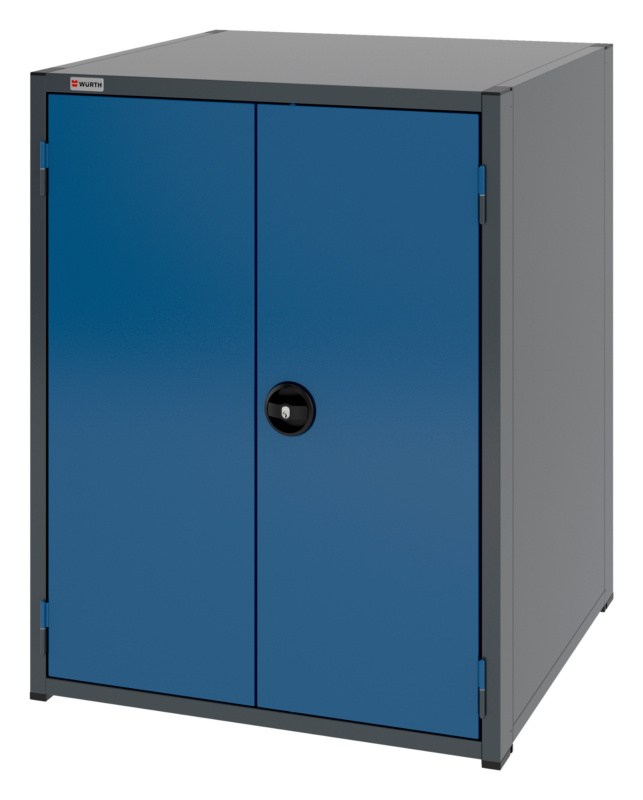 System-Flügeltürenschrank 12.8/805x770mm FLGTRSHRNK-12.8-H1035-2FACHBO-RAL5010