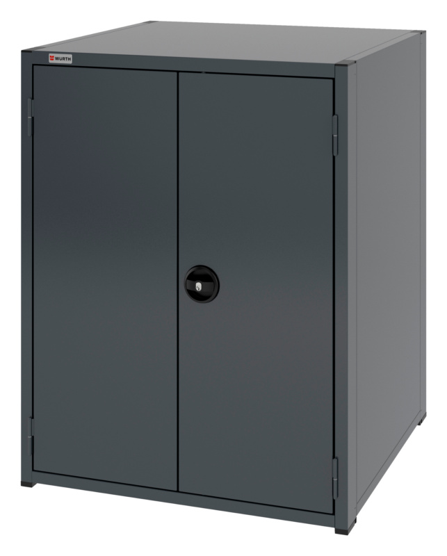 System-Flügeltürenschrank 12.8/805x770mm FLGTRSHRNK-12.8-H1035-2FACHBO-RAL7016