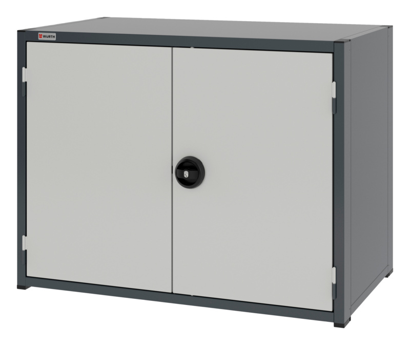 System-Flügeltürenschrank 16.6/1037x603mm FLGTRSHRNK-16.6-H795-1FACHBO-RAL7035