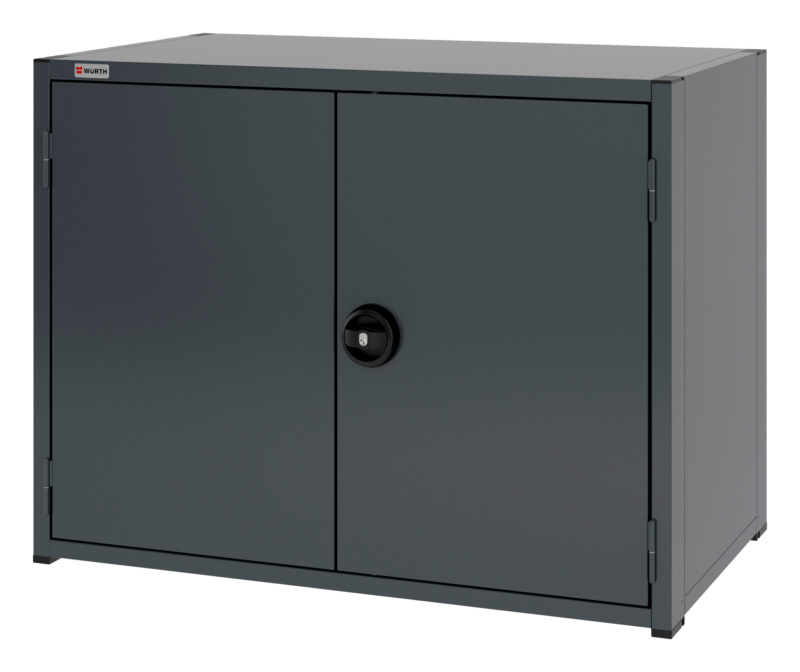 System-Flügeltürenschrank 16.6/1037x603mm FLGTRSHRNK-16.6-H795-1FACHBO-RAL7016