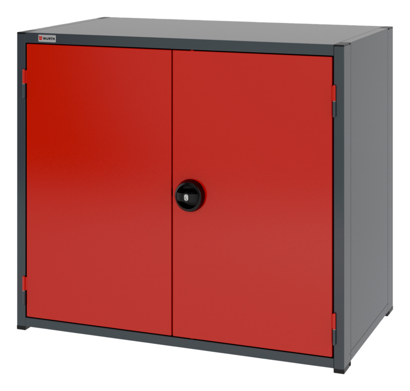 System-Flügeltürenschrank 16.6/1037x603mm FLGTRSHRNK-16.6-H915-2FACHBO-RAL3020