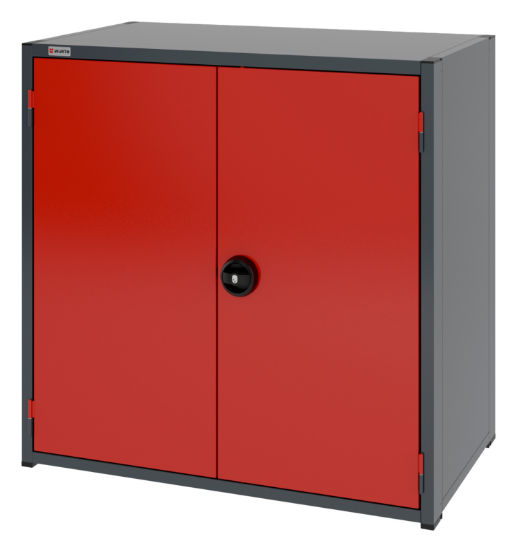 System-Flügeltürenschrank 16.6/1037x603mm FLGTRSHRNK-16.6-H1035-2FACHBO-RAL3020