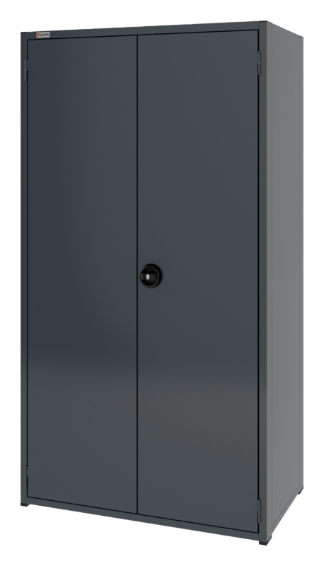 System-Flügeltürenschrank 16.6/1037x603mm FLGTRSHRNK-16.6-H1935-4FACHBO-RAL7016