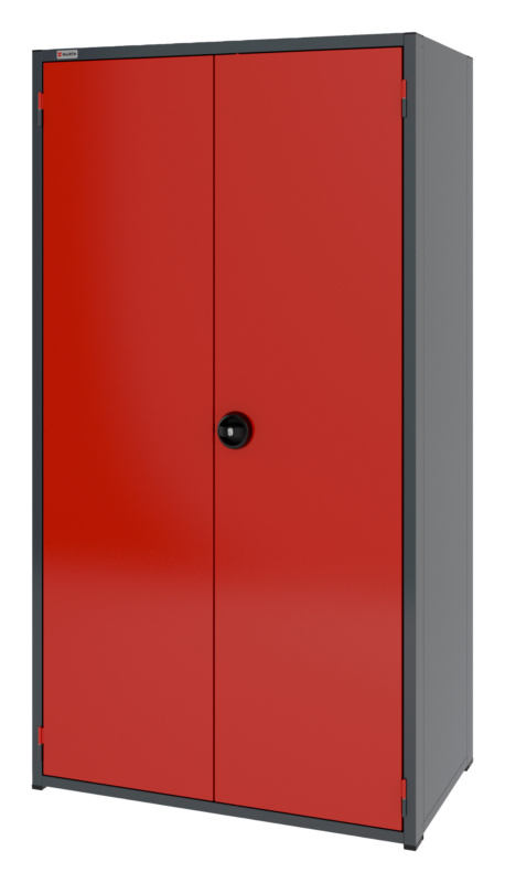 System-Flügeltürenschrank 16.6/1037x603mm FLGTRSHRNK-16.6-H1935-4FACHBO-RAL3020