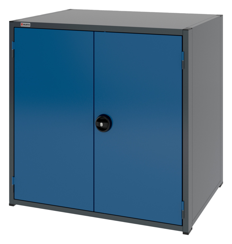 System-Flügeltürenschrank 16.8/1037x770mm FLGTRSHRNK-16.8-H1035-2FACHBO-RAL5010