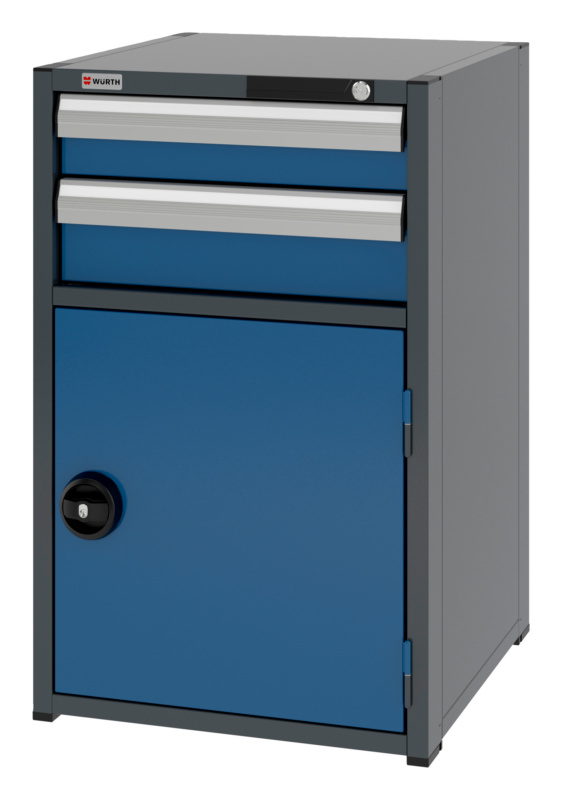 System-Kombischrank 8.6 - 574x603 mm KOMBISHRNK-8.6-H915-FLGTR540-2SL-R5010