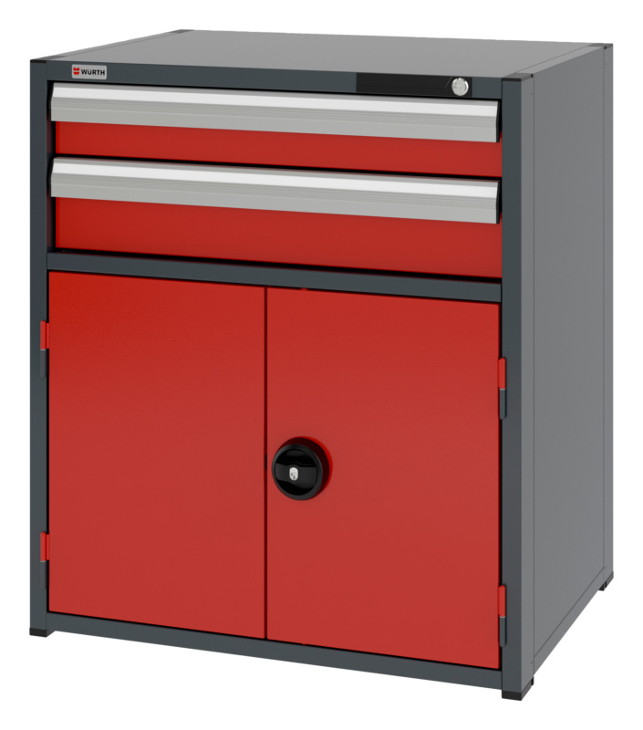 System-Kombischrank 12.6 - 805x603 mm KOMBISHRNK-12.6-H915-FLGTR540-2SL-R3020